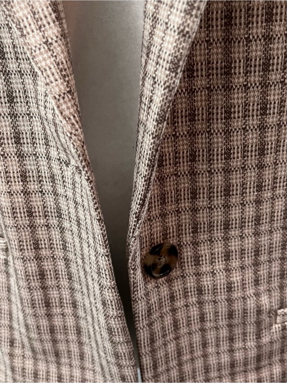 Liverpool Taupe Plaid Blazer - Picture 5 of 6